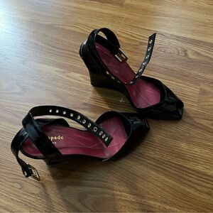Kate Spade size 7.5 B like new leather patent